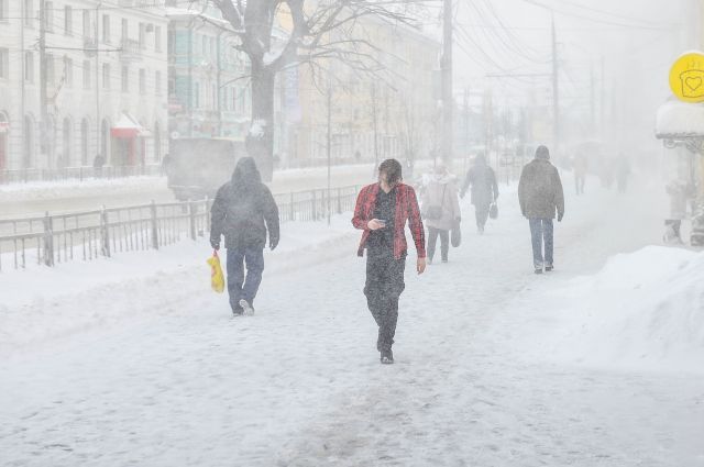 Во Владимирской области днем 7 декабря ожидается сильная снежная буря