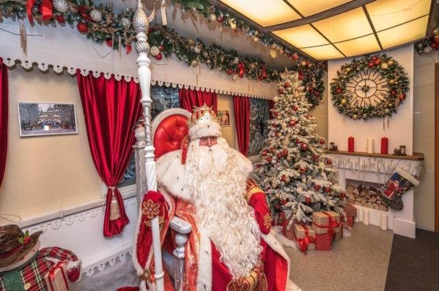 Новогодний поезд главного Деда Мороза страны прибыл в Ярославль