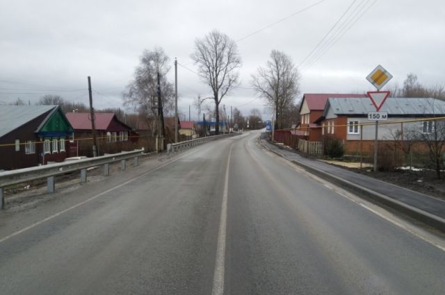 В республике завершили капремонт дороги, соединяющей Чувашию и Мордовию