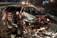 В ДТП на Донгузской пострадал водитель и несовершеннолетний пассажир. 