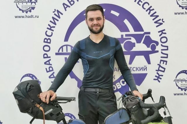Нижегородец на велосипеде добрался до Владивостока за семь месяцев