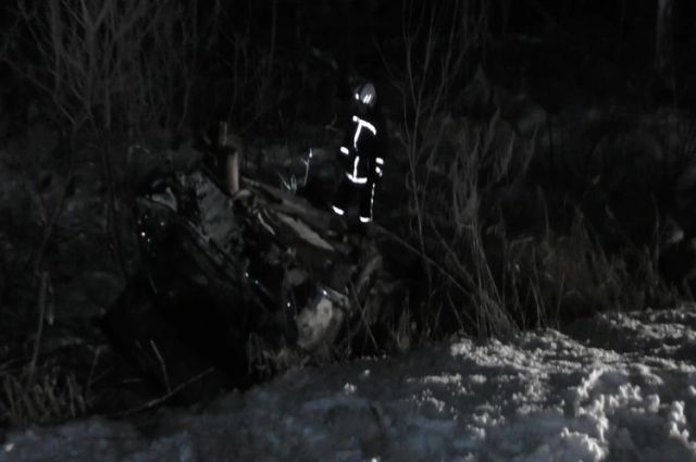Водитель Mitsubishi Lancer погиб в ДТП на дороге под Асбестом