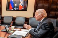 Переговоры Владимира Путина и Джо Байдена.