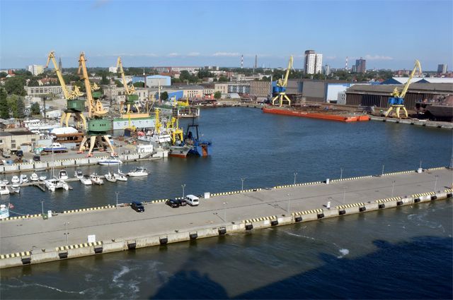 Клайпедский порт.