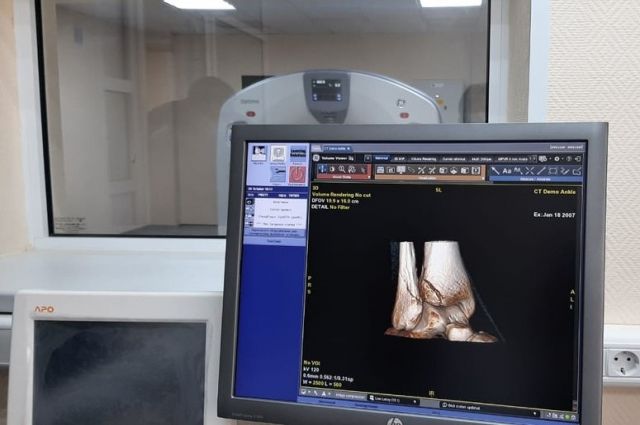Новый компьютерный томограф установлен в ГКБ №14 Екатеринбурга
