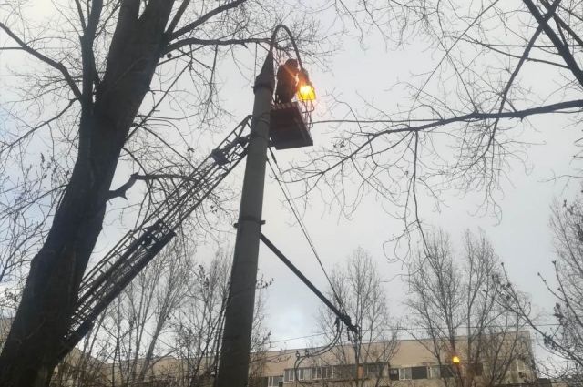В Ульяновске восстановили освещение на 27 улицах и проспектах