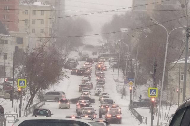 В Хабаровский край придет очередной снежный циклон