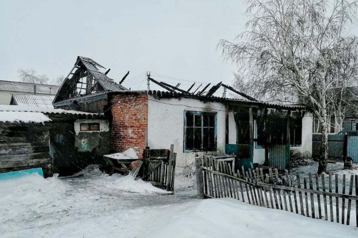 Пожар в александровке