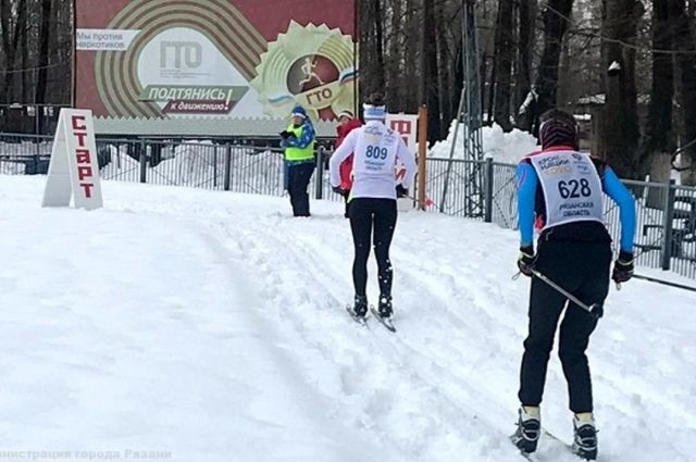 На лыжню фестиваля ГТО вышло всего 26 рязанцев