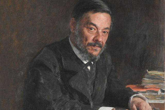 Портрет Ивана Сеченова, выполненный художником И.Е.Репиным.