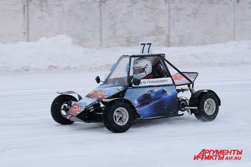 Автогонки на льду в Перми «Трек 400».