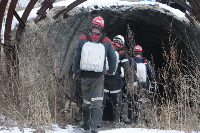 В Кузбассе произошел пожар в шахте им. А. Д. Рубана