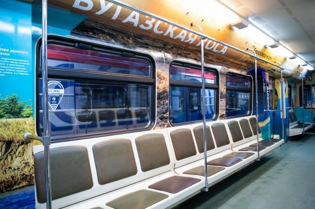В метро Москвы запустили брендированный вагон курортов Краснодарского края