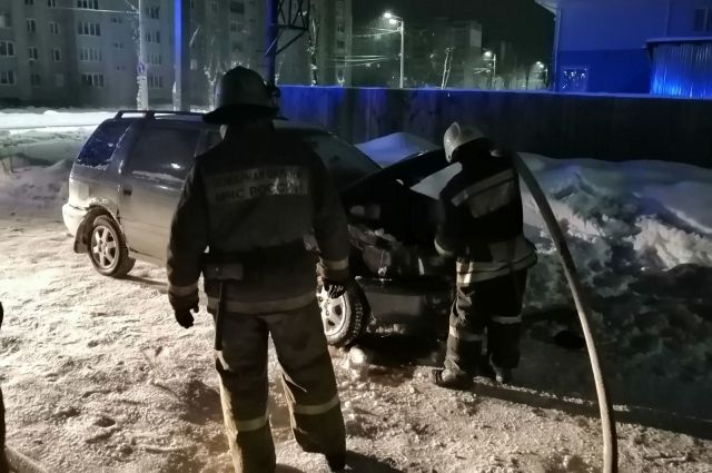 В Муроме за вечер сгорели два автомобиля