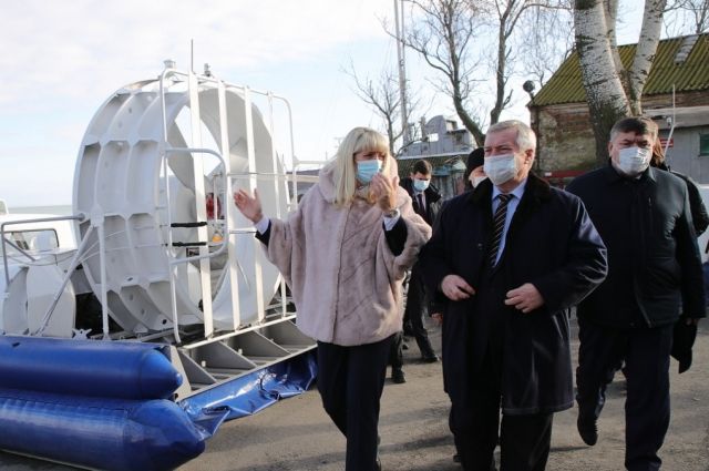 Губернатор Василий Голубев посетил Таганрог 21 декабря