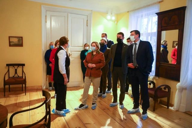 Министр культуры РФ Ольга Любимова посетила пушкинские места в Болдине