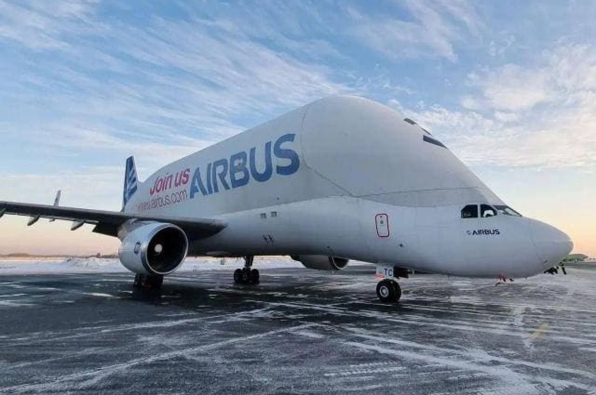 Редкий самолет Airbus Beluga улетел из Новосибирска в Сеул | АиФ Новосибирск