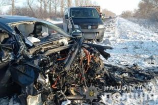 В Харьковской области произошло тройное ДТП: есть жертва.
