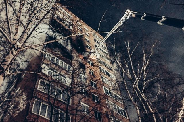 Следователи возбудили уголовное дело по факту пожара в Ижевске