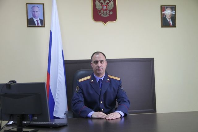 Майор юстиции Гайк Саакян возглавил следственный отдел по городу Кувандык.