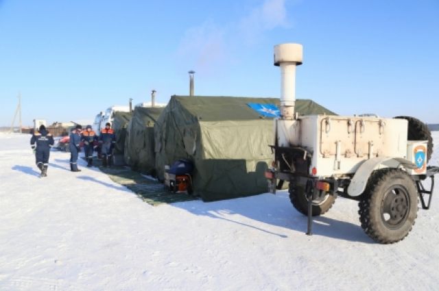 Из-за сложной ситуации на дорогах в Оренбуржье работают пункты обогрева