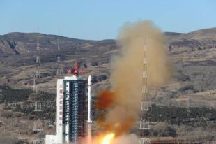 Китай получил первые данные с нового ресурсного спутника.