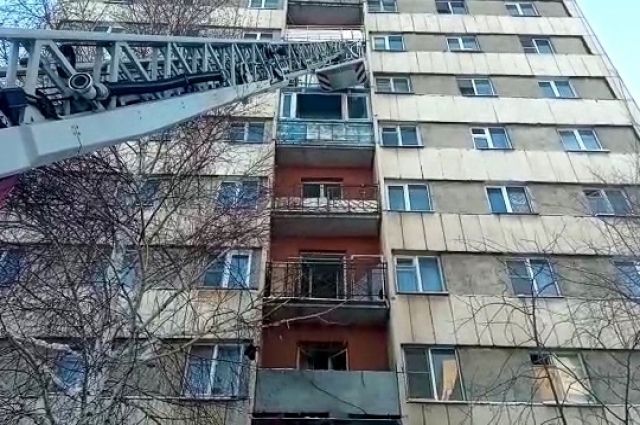 Два человека пострадали при пожаре в Магнитогорске