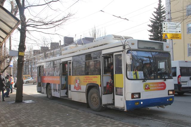 В новогоднюю ночь по Ставрополю не будут курсировать троллейбусы