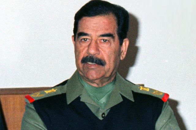 Саддам Хусейн. 20 декабря 1998 г.
