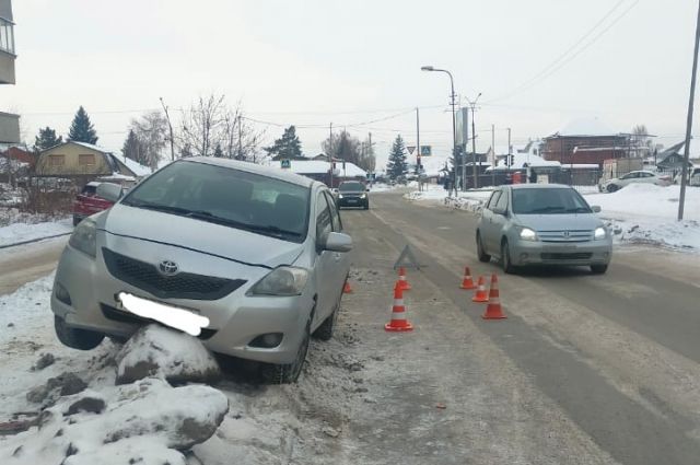 В Новосибирске водитель Toyota сбил шестилетнего мальчика
