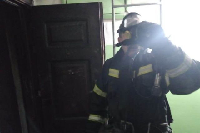 В Кимовске из горящей многоэтажки спасатели эвакуировали восемь человек