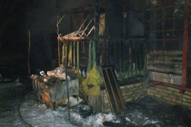 Две женщины погибли в ночном пожаре в Челябинской области