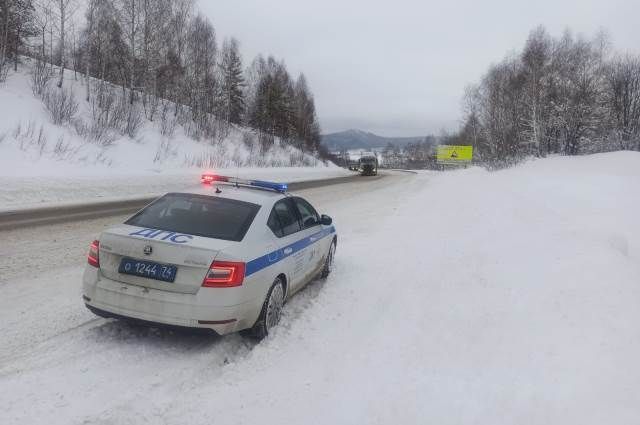 Ограничение на трассе М-5 продлено в Челябинской области