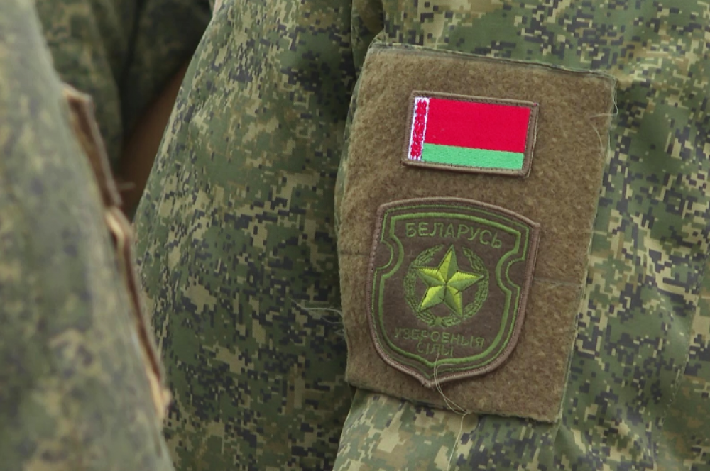 Шеврон на форме белорусского военнослужащего. 