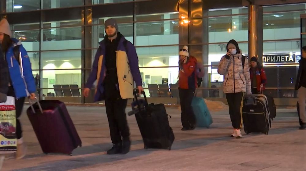 Граждане России, эвакуированные из Республики Казахстан, в Екатеринбурге