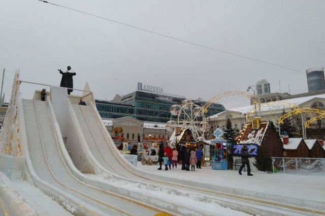 Екатеринбургский ледовый городок посетили 600 тысяч горожан