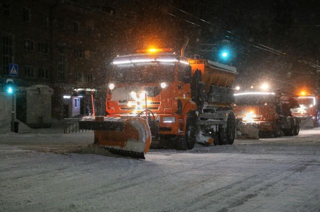 95% центральных магистралей очищено до асфальта в Нижнем Новгороде