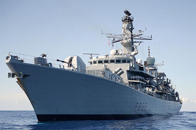 HMS Northumberland.