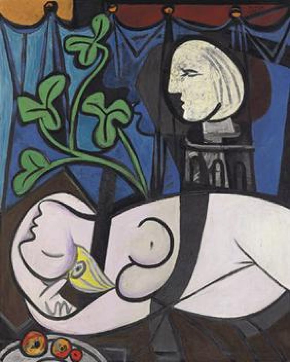 «Обнажённая, зелёные листья и бюст» Пабло Пикассо - 106.5 млн долларов. Картина была продана на аукционе Christie's в Нью-Йорке 4 мая 2010 года