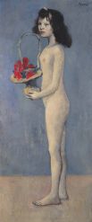 «Молодая девушка с цветочной корзиной» Пабло Пикассо - 115 млн долларов. Картина была продана на аукционе Christie's в Нью-Йорке 8 мая 2018 года