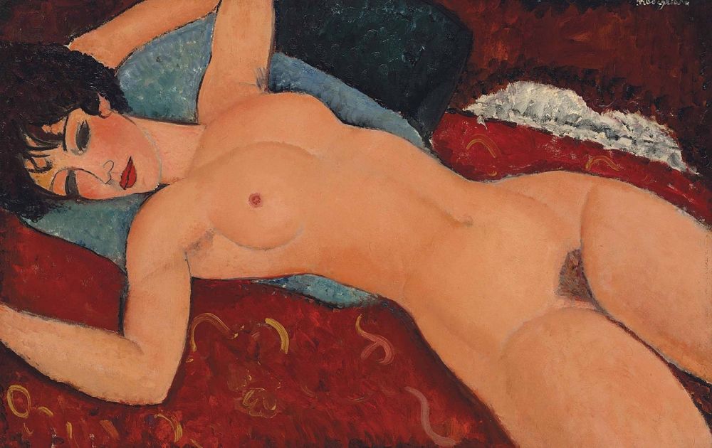 «Лежащая обнажённая» Амедео Модильяни - 170.4 млн долларов. Картина была продана на аукционе Christie's в Нью-Йорке 9 ноября 2015 года