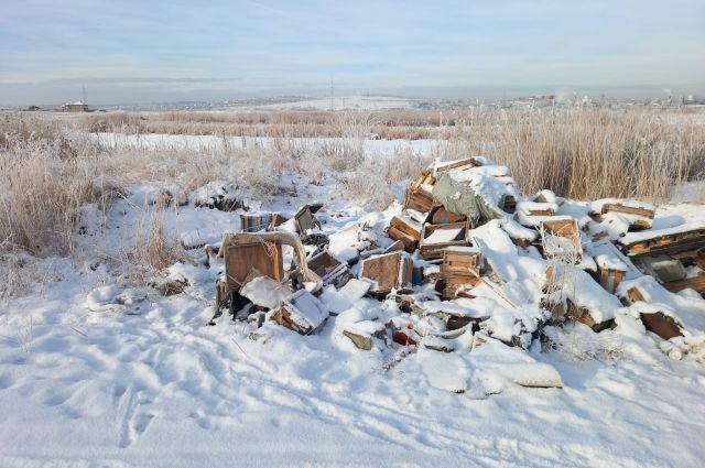 Свалку литий-ионных батарей нашли на территории заказника в Иркутске