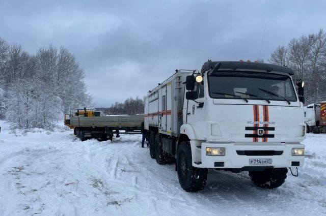 В Саратовской области запретили движение большегрузов из-за снегопада