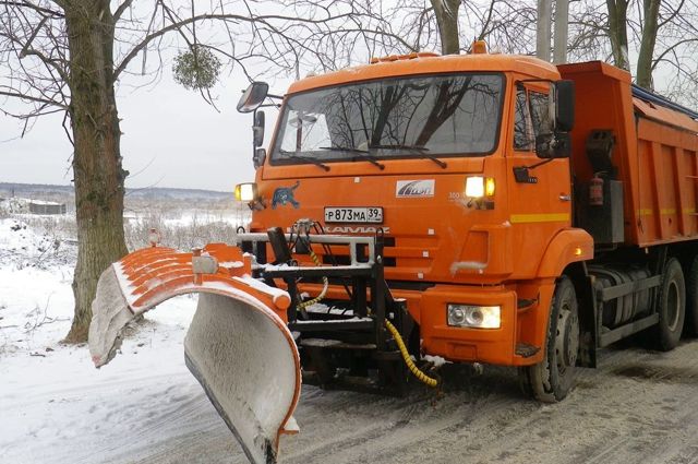 В Брянске за сутки вывезли около 3 тысяч тонн снега с дорог