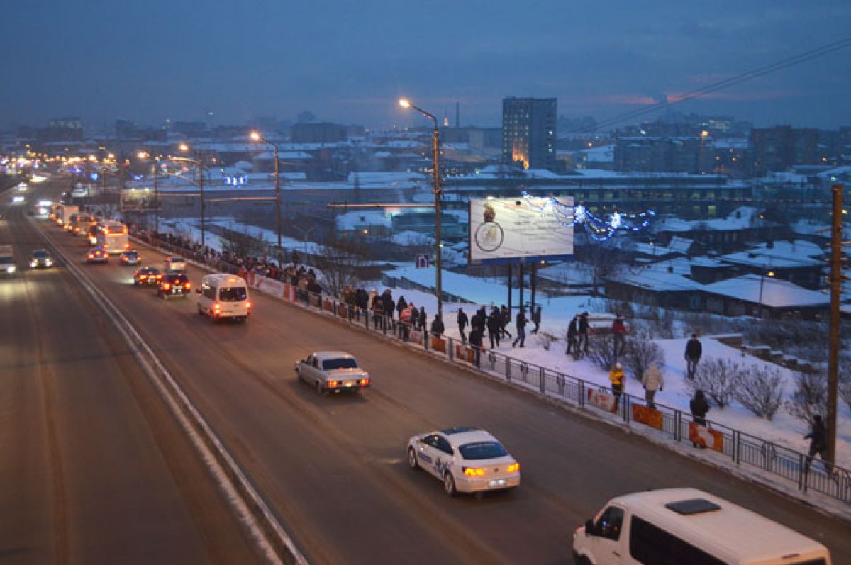 Копыловский мост красноярск