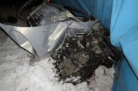 На трассе М-5 в Оренбуржье в столкновении с грузовиком Mercedes-Benz погиб водитель Hyundai