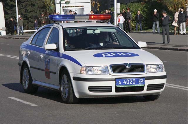 На Алтае пьяный водитель пытался скрыться от полицейских