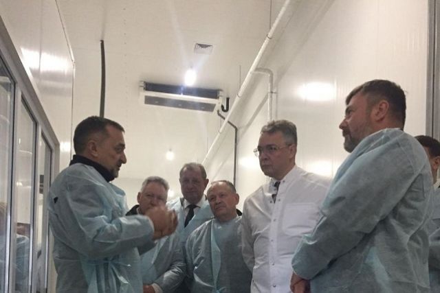 Новый мясокомбинат на Ставрополье открылся при поддержке Россельхозбанка