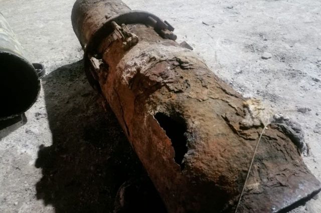 В Ульяновске снова прорвало трубу: часть домов сидят без воды
