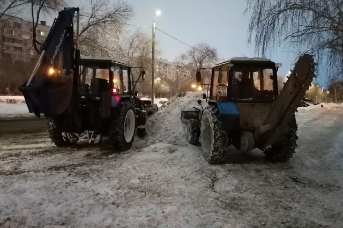 Лысогорский район освобождают от снега | АиФ Саратов